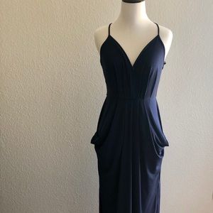 NWT - BCBGeneration Draped V-Neck Cocktail Dress